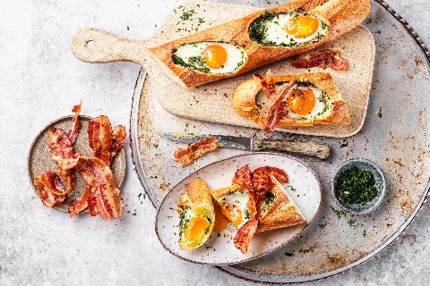 Egg baguette