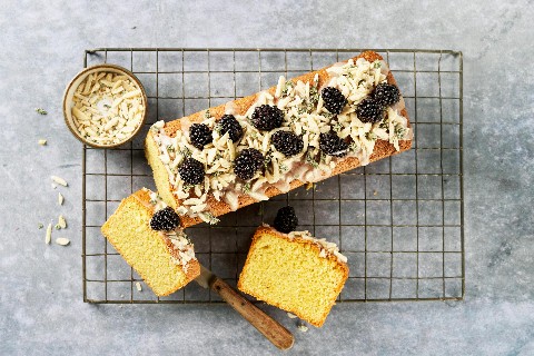 Cake à l'huile d'olive et aux amandes