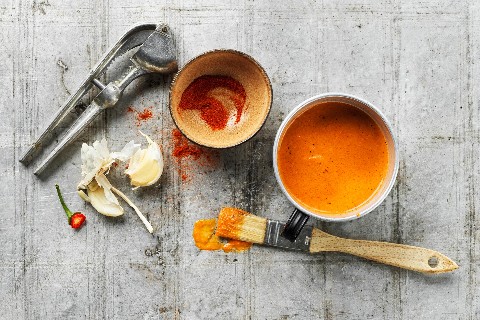 Marinade aux poivrons et au paprika fumé