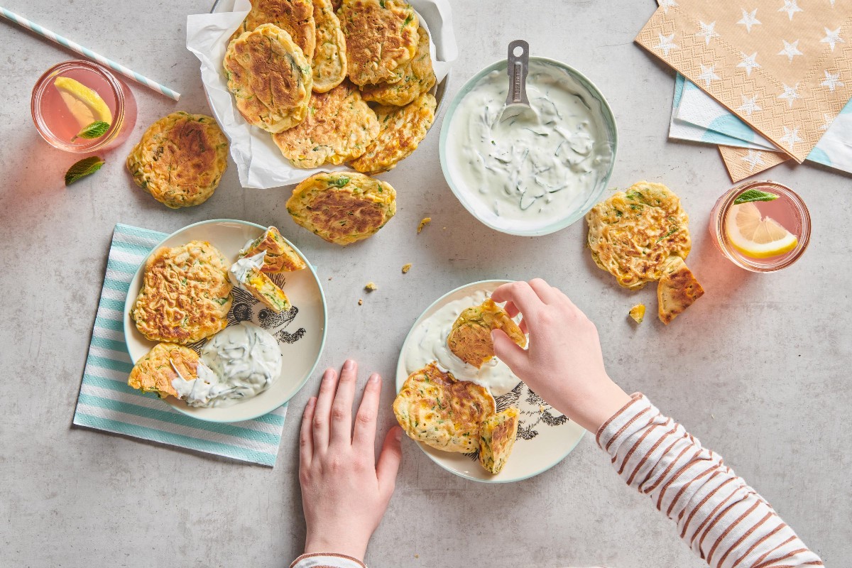 Zucchini and corn balls - Recipes | little FOOBY