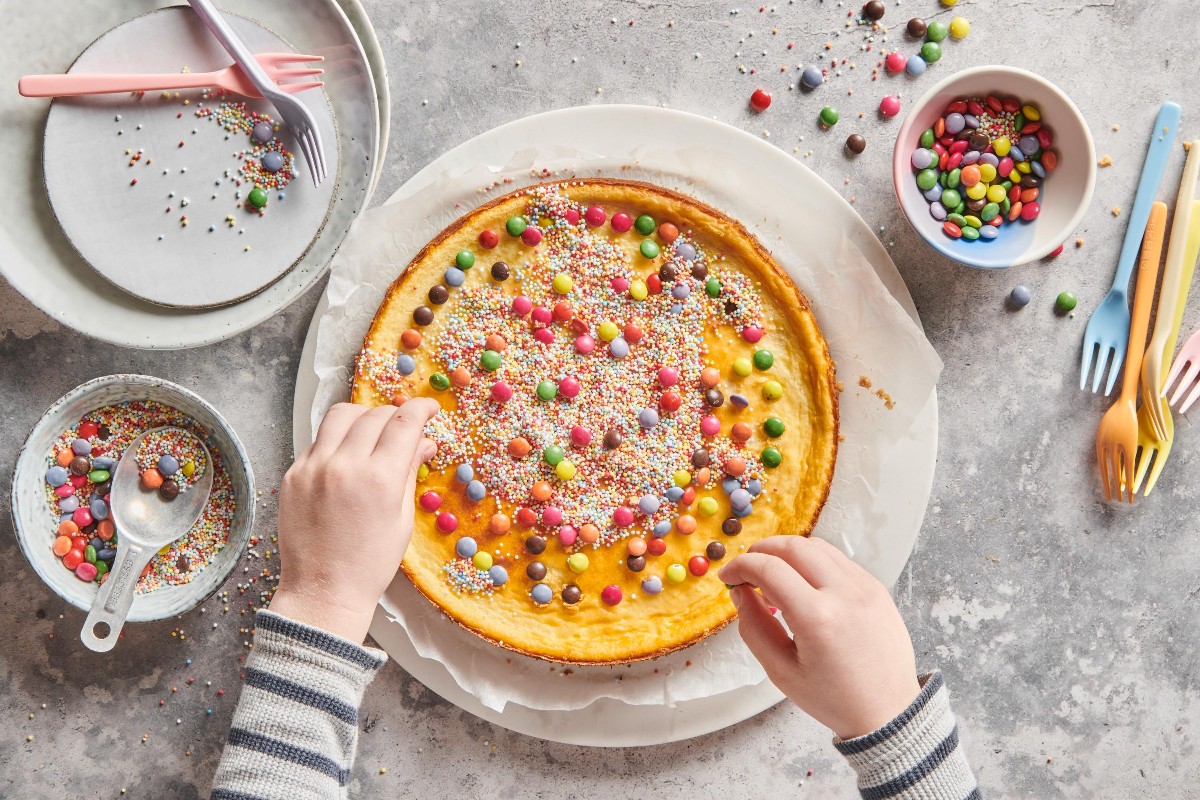 Colourful cheesecake - Recipes | little FOOBY