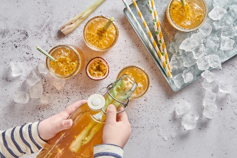 Thé glacé exotique