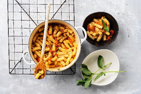 One pot aux fusillis et tomates