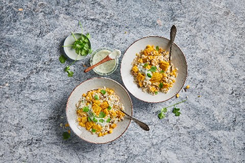Corn & rice salad