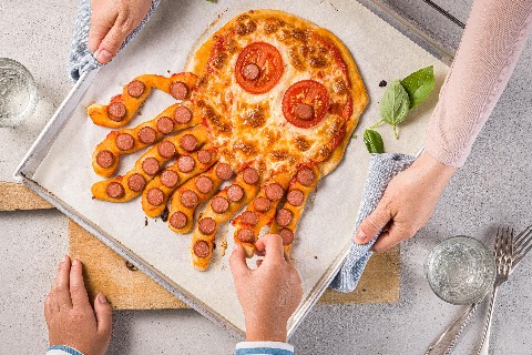 Pizza-Oktopus