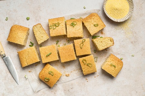 Veganes Maisbrot
