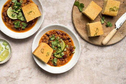 Veganes Bohnen-Chili