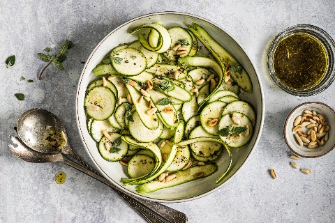 Courgette salad