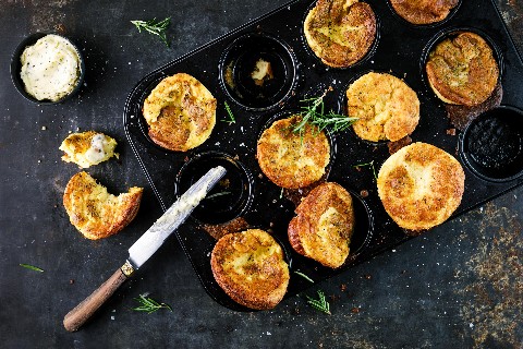 Parmesan popovers