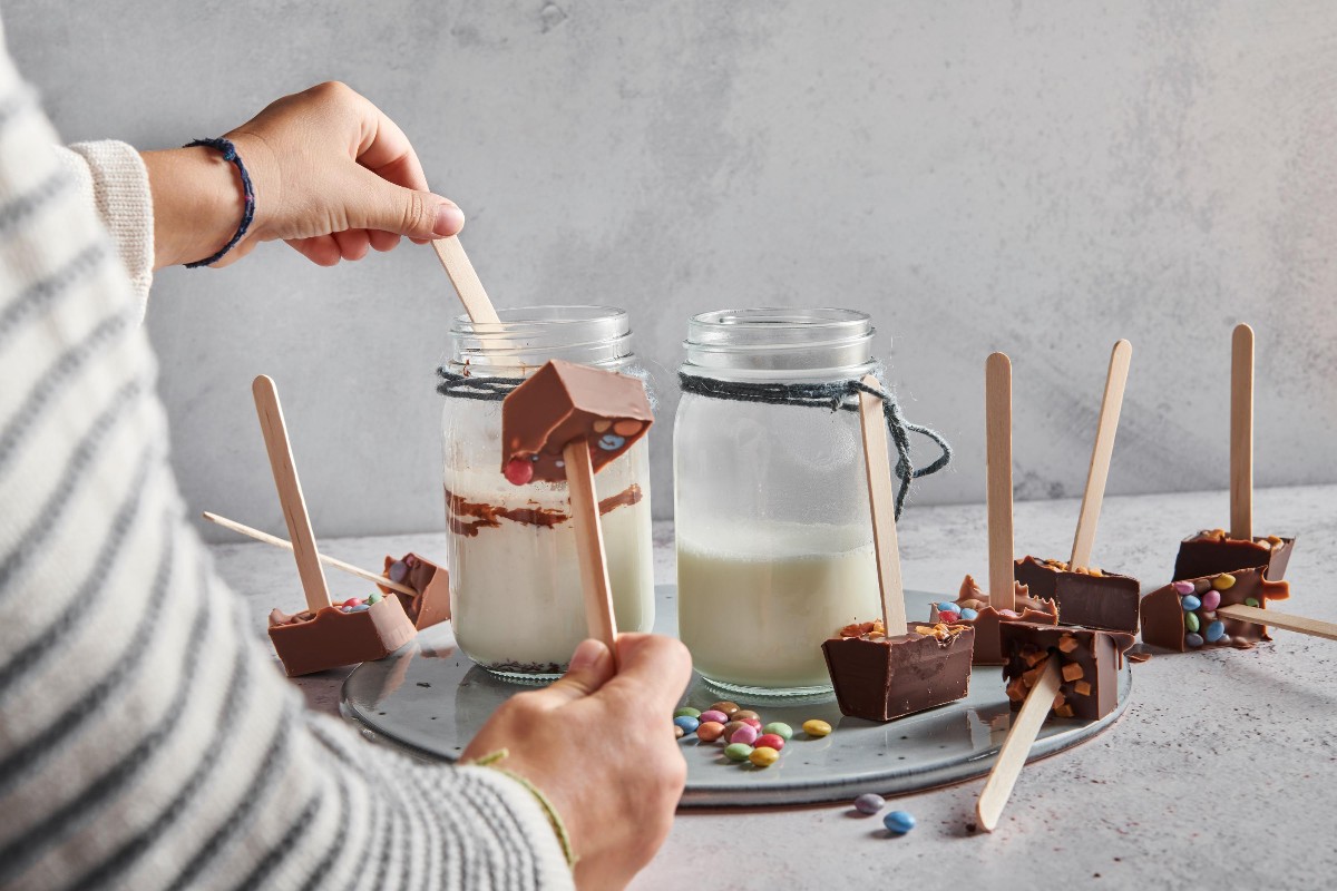 Chocolate cubes - Recipes | little FOOBY