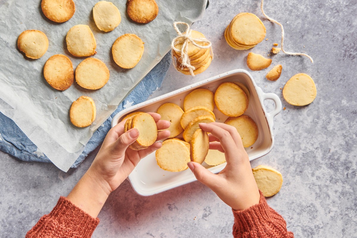 Shortbread rounds - Recipes | little FOOBY