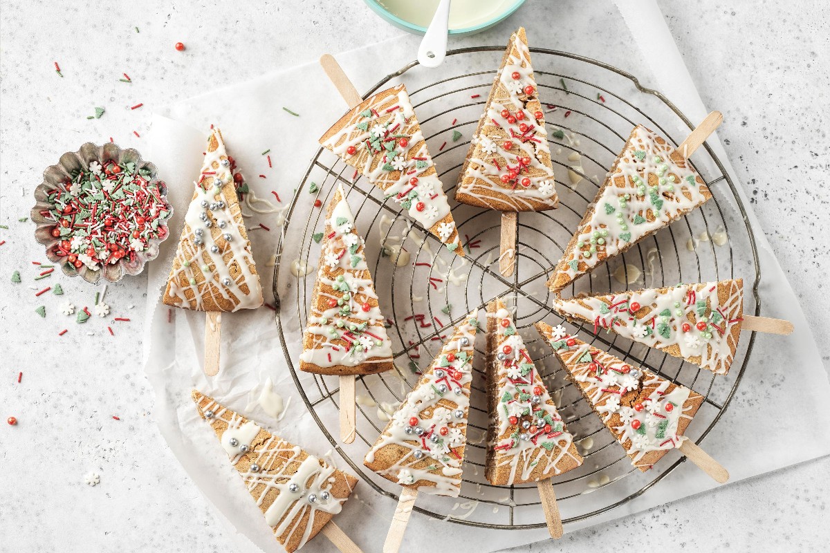 Gingerbread fir trees - Recipes | little FOOBY