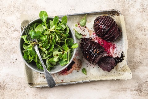 Barbabietole Hasselback con formentino
