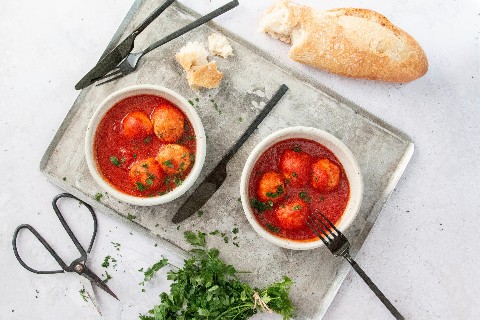 Polpettine di ricotta (boulettes de ricotta)