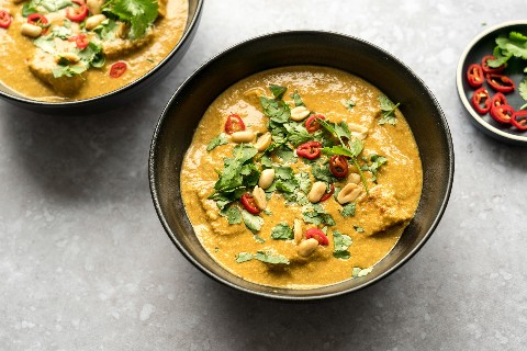 Tofu-Satay-Curry