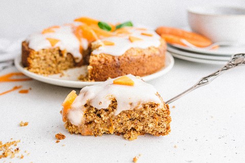 Gâteau aux carottes vegan extra-moelleux