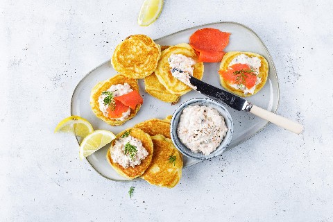Omelettli mit Rauchlachs-Creme