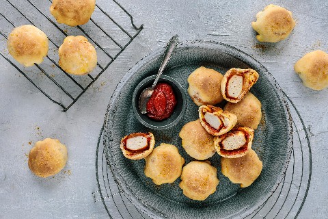 Bocconcini di currywurst