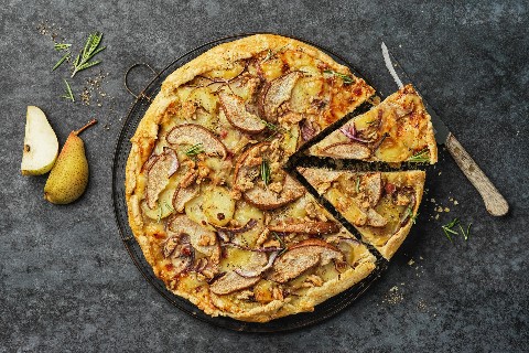 Galette aux pommes de terre et au fromage