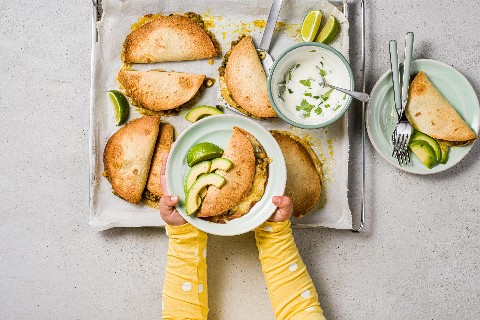 Tacos rôtis à la viande hachée