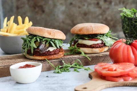 Burger vegetariani all'italiana