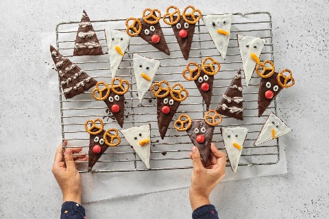Biscuits de Noël au chocolat