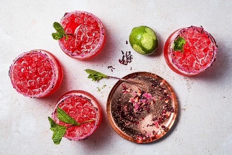 Mai Tai à l'hibiscus
