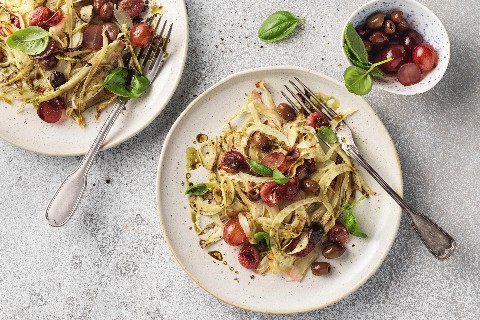 Fenchel-Trauben-Salat