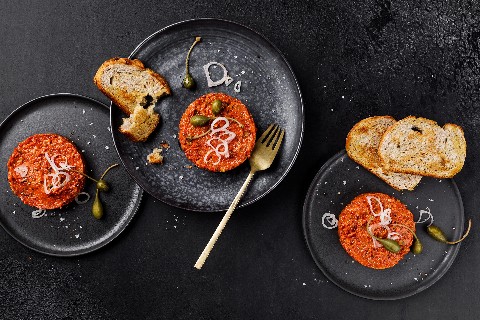 Veganes Dörrtomaten-Tatar