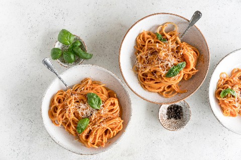 Vegan spaghetti alla vodka