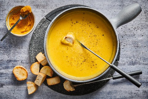 Kürbis-Fondue