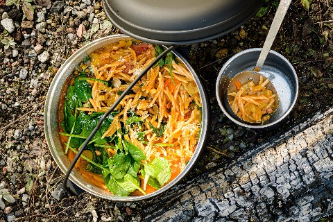 Casserole from the grill