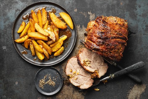 Tessinerbraten mit Trockenfrüchten