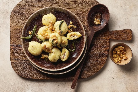 Gnocchis de pommes de terre farcis