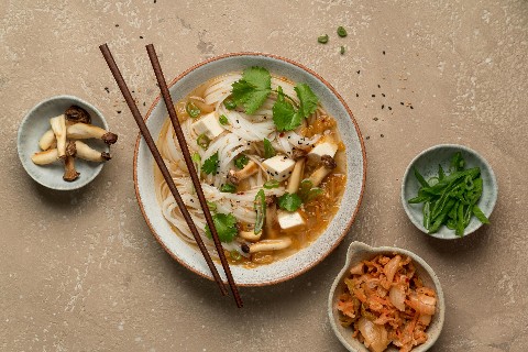 Kimchi-Nudelsuppe
