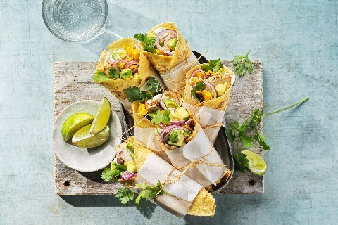 Mexican Chicken Burritos