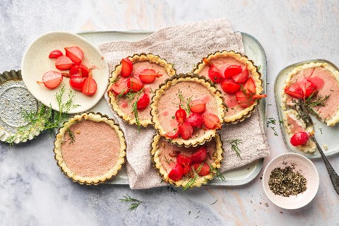 Tartelettes aux radis