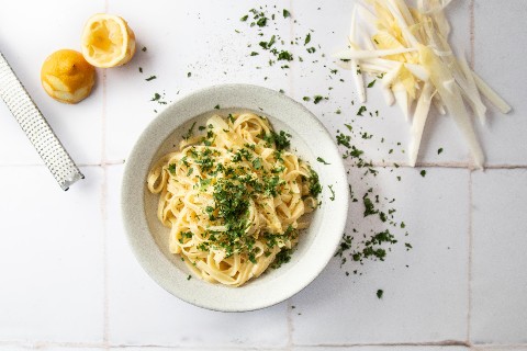 Linguines aux endives