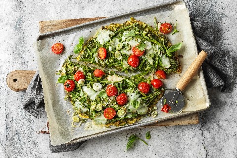 Low Carb Broccoli-Pizza