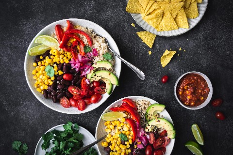Vegane Burrito-Bowls