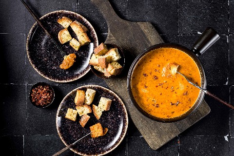 Fondue ai pomodori secchi