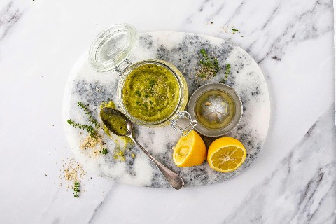 Pesto de courgettes