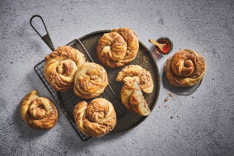 Tahina-Zimt-Swirls