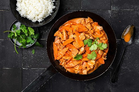 Curry de carotte et de jaque