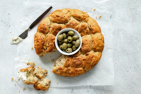 Vegan potato bread