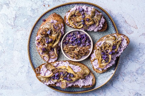 Bruschette ai funghi