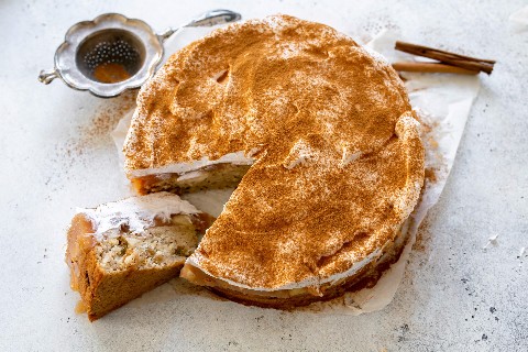 Veganer Apfelkuchen schwedischer Art