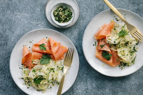 Gebratener Fenchel mit Gremolata