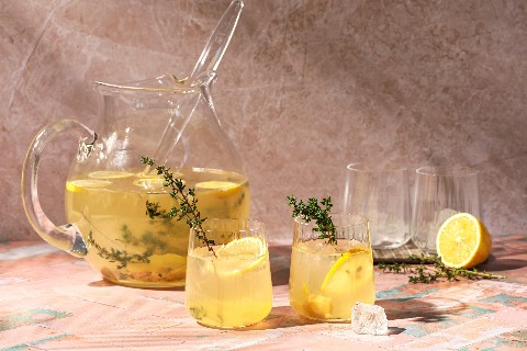 Thyme and coconut bowl