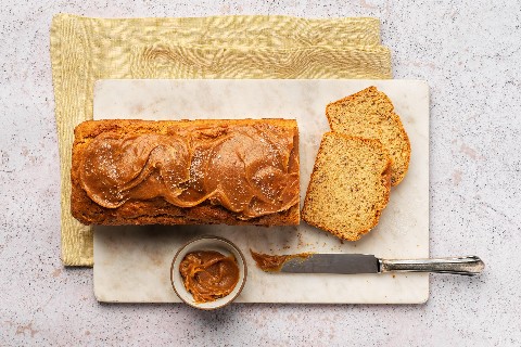 Salted Caramel Banana Bread